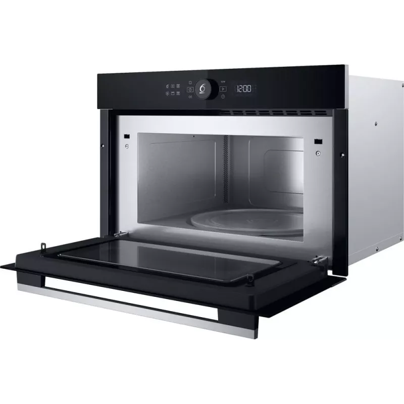 Whirlpool WMD54MX Melns, Stainless steel Grill microwave Built-in 31 L 1000 W