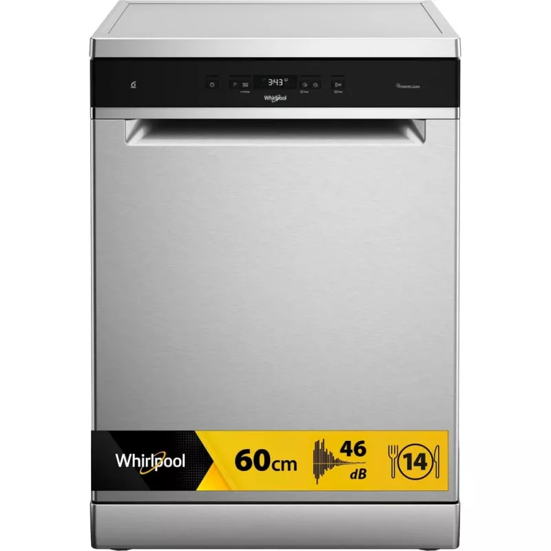 Whirlpool WFC 3C26 PF X Brīvi stāvoša trauku mazgājamā mašīna 14 galda klājumiem