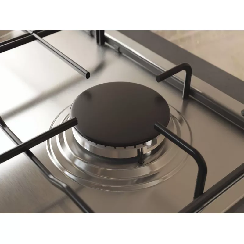 Whirlpool TGML 650 IX nerūsējošais tērauds Iebūvējama 58 cm Gāzes 4 zonas