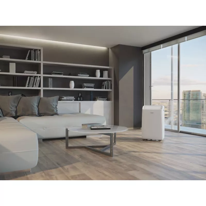 Whirlpool PACF212CO W portatīvais gaisa kondicionieris 61 dB Balts