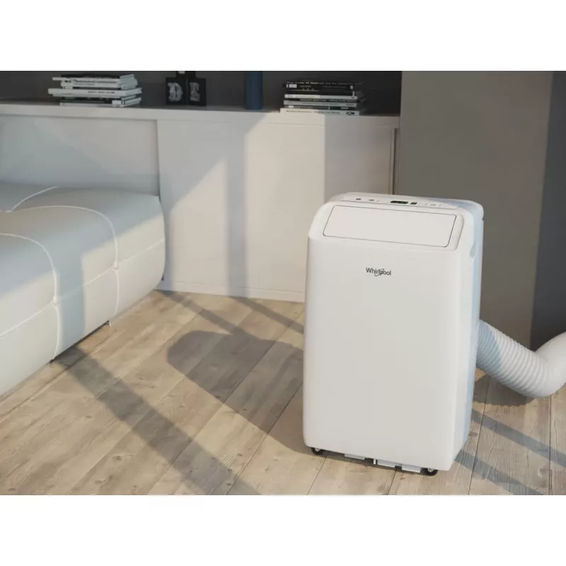 Whirlpool PACF212CO W portatīvais gaisa kondicionieris 61 dB Balts