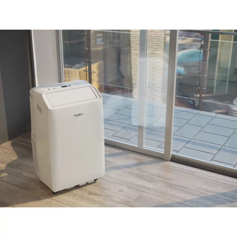 Whirlpool PACF212CO W portatīvais gaisa kondicionieris 61 dB Balts