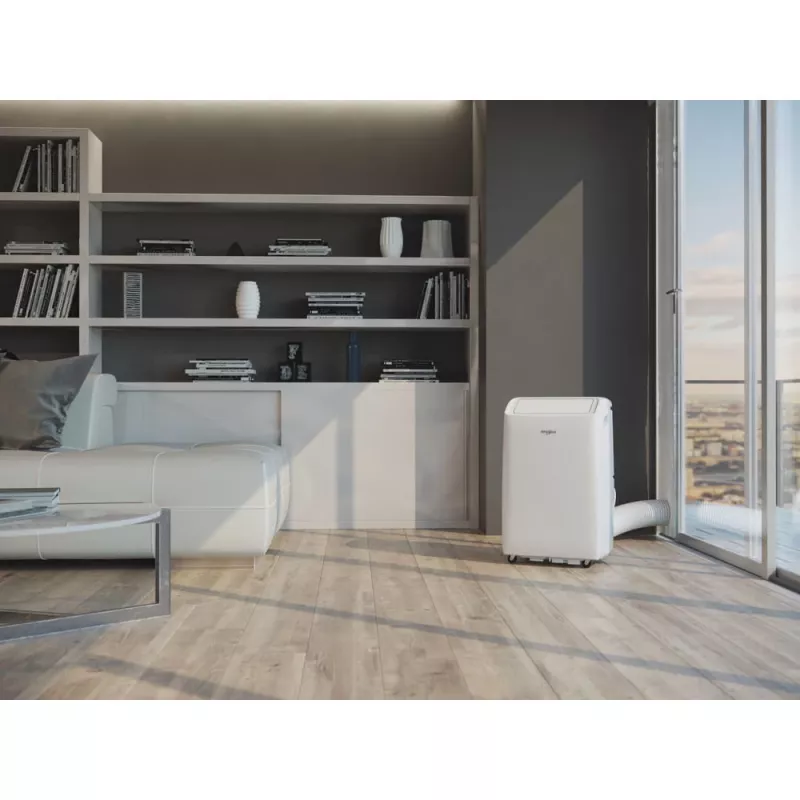Whirlpool PACF212CO W portatīvais gaisa kondicionieris 61 dB Balts