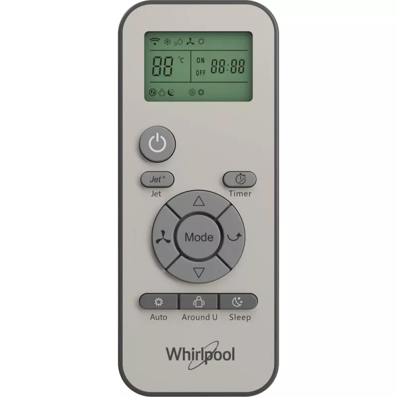 Whirlpool PACF212CO W portatīvais gaisa kondicionieris 61 dB Balts
