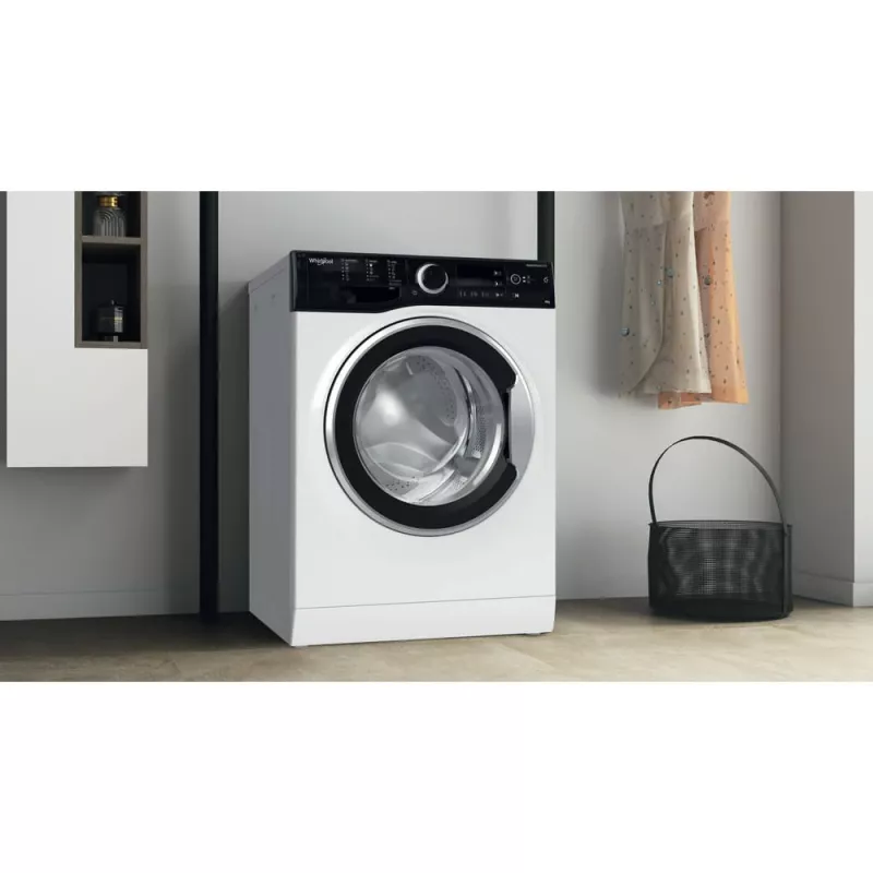 Whirlpool WRBSB 6249 S EU veļas mašīna ar priekšējo ielādi 6 kg 1151 apgr./min Melna, Balta