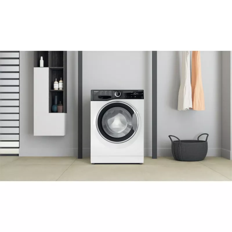 Whirlpool WRBSB 6249 S EU veļas mašīna ar priekšējo ielādi 6 kg 1151 apgr./min Melna, Balta
