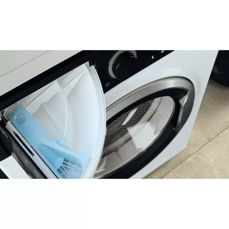 Whirlpool WRBSB 6249 S EU veļas mašīna ar priekšējo ielādi 6 kg 1151 apgr./min Melna, Balta