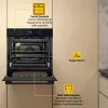 Whirlpool OMSK58RU1SB 71 L melns