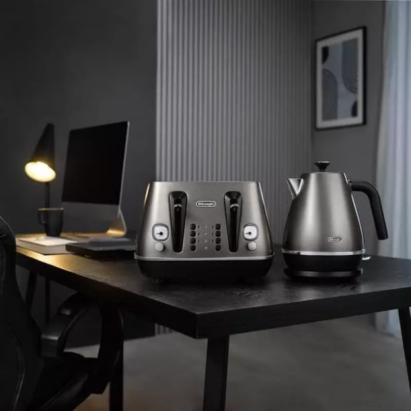 De’Longhi KBIN2001.TB elektriskā tējkanna 1,7 L 2000 W Titāna