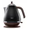 De’Longhi KBOV 2001.BK elektriskā tējkanna 1,7 L 2000 W melna, brūna