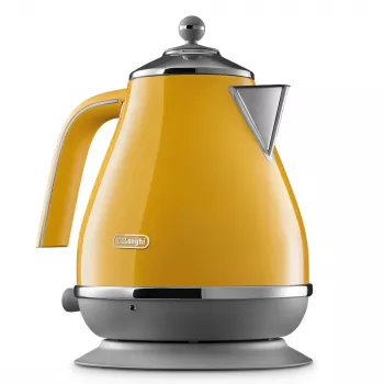 De’Longhi Icona Capitals elektriskā tējkanna 1,7 L 2000 W dzeltena