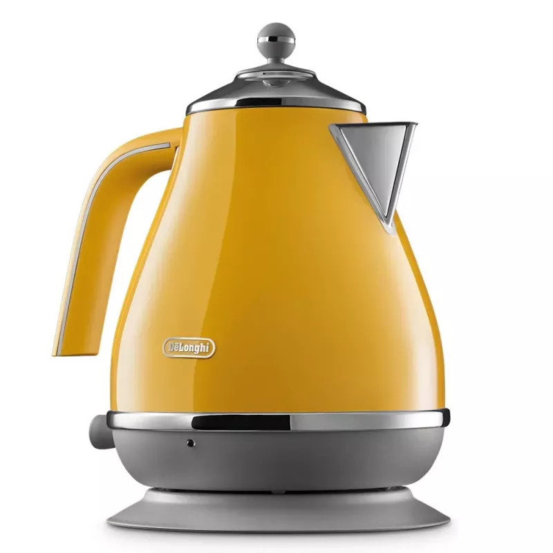 De’Longhi Icona Capitals elektriskā tējkanna 1,7 L 2000 W dzeltena