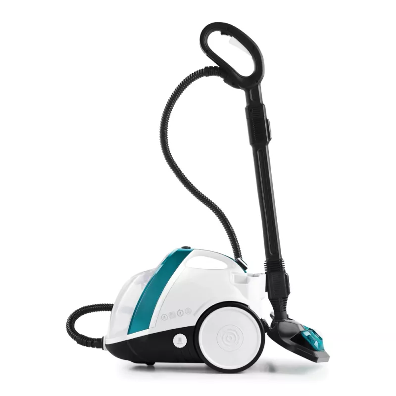 Polti Vaporetto Smart 100_T cilindra tvaika tīrītājs 1500 W zils, balts