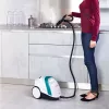 Polti Vaporetto Smart 100_T cilindra tvaika tīrītājs 1500 W zils, balts