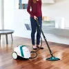 Polti Vaporetto Smart 100_T cilindra tvaika tīrītājs 1500 W zils, balts