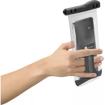 Cellularline Voyager - Universal Waterproof smartphone case, somiņas tipa maciņš, Universāls, Universāls, 80 x 165 mm, Melns