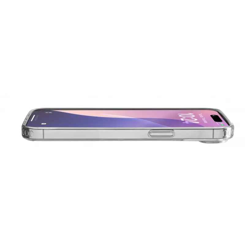 Cellularline Clear Protect - iPhone 16e/17e Cietais vāciņš ar gumijas malām