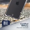 Cellularline Clear Protect - iPhone 16e/17e Cietais vāciņš ar gumijas malām