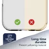 Cellularline Clear Protect - iPhone 16e/17e Cietais vāciņš ar gumijas malām