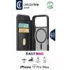 Cellularline Daily Mag - iPhone 17 Pro Max Book cover ar puscaurskatāmu cieto aizmuguri, saderīgs ar Magsafe® ekosistēmu