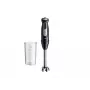 Braun MultiQuick 5 Pro 0,6 L iegremdējamais blenderis 1000 W Melns, Sudraba