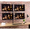 Techly ICA-LCD 382-Q monitora stiprinājums / statīvs 68,6 cm (27 collas) Galdam Melns