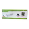 Techly Universāls galda monitora paaugstinājums, brīvstāvošs, 20 kg, 33 cm (13 collas), 81,3 cm (32 collas), caurspīdīgs