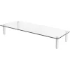 Techly Universāls galda monitora paaugstinājums, brīvstāvošs, 20 kg, 33 cm (13 collas), 81,3 cm (32 collas), caurspīdīgs