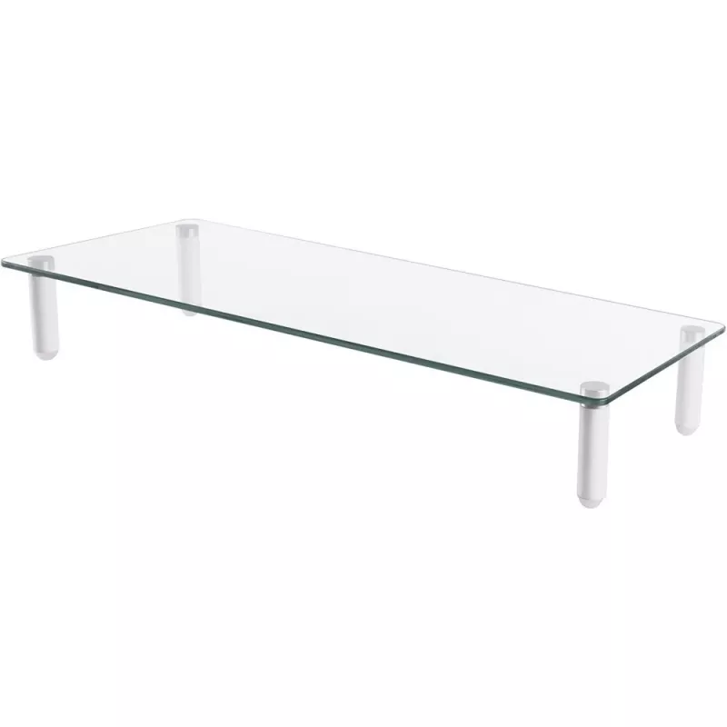 Techly Universāls galda monitora paaugstinājums, brīvstāvošs, 20 kg, 33 cm (13 collas), 81,3 cm (32 collas), caurspīdīgs