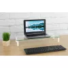 Techly Universāls galda monitora paaugstinājums, brīvstāvošs, 20 kg, 33 cm (13 collas), 81,3 cm (32 collas), caurspīdīgs