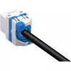 Techly CAT 6a KeyStone RJ45 Jack UTP neekranēts bezinstrumentu IWP-MD C6A/UROTT