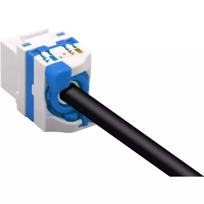 Techly CAT 6a KeyStone RJ45 Jack UTP neekranēts bezinstrumentu IWP-MD C6A/UROTT