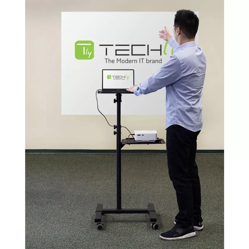 Techly ICA-TB TPM-10 klēpjdatora statīvs melns