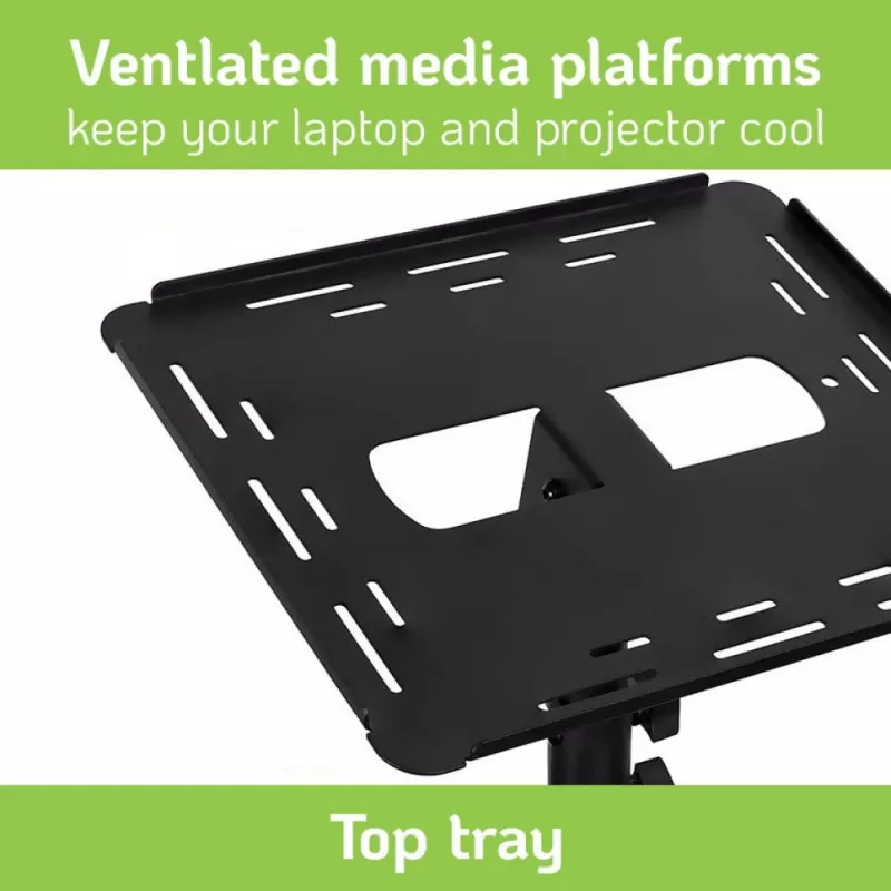 Techly ICA-TB TPM-10 klēpjdatora statīvs melns