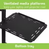 Techly ICA-TB TPM-10 klēpjdatora statīvs melns