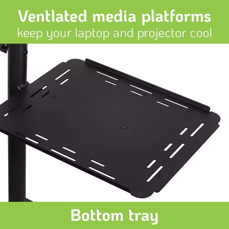 Techly ICA-TB TPM-10 klēpjdatora statīvs melns