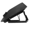 Techly ICOOL-CP11TY klēpjdatora statīvs melns 43,2 cm (17 collas)