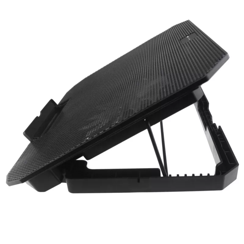 Techly ICOOL-CP11TY klēpjdatora statīvs melns 43,2 cm (17 collas)