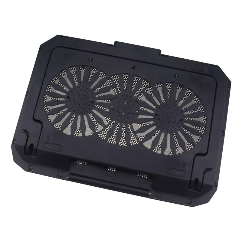 Techly ICOOL-CP11TY klēpjdatora statīvs melns 43,2 cm (17 collas)
