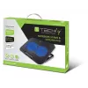 Techly ICOOL-CP11TY klēpjdatora statīvs melns 43,2 cm (17 collas)