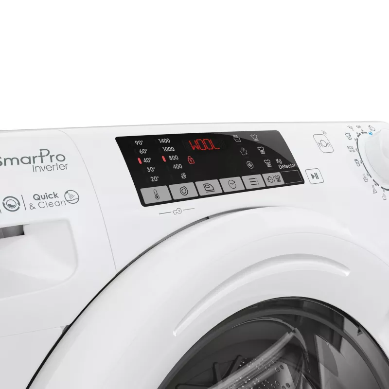 Candy Smart Pro Inverter CO 474TWM6/1-S veļas mazgājamā mašīna ar priekšējo ielādi 7 kg 1400 apgr./min Balta