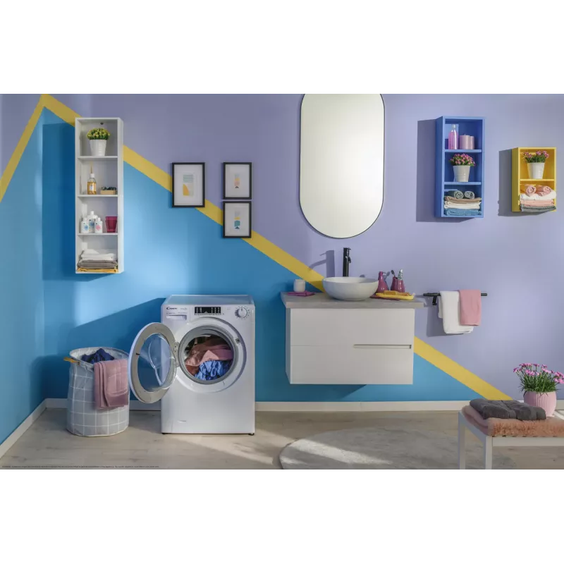 Candy Smart Pro Inverter CO 474TWM6/1-S veļas mazgājamā mašīna ar priekšējo ielādi 7 kg 1400 apgr./min Balta