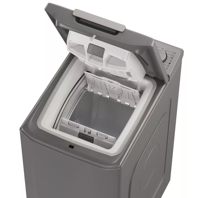 Candy TCA283DR2-S veļas mašīna ar augšējo ielādi 8 kg 1200 apgr./min Antracīta