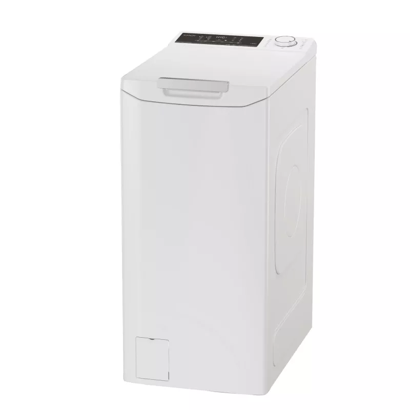 Candy TCA264TM5-S veļas mašīna, augšpuse ielādējama, 6 kg, 1200 RPM, balta