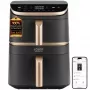 Cosori Turbo Tower Pro Smart viena 10,8 L brīvstāvošs 2630 W karstā gaisa cepeškrāsns melna, zelta
