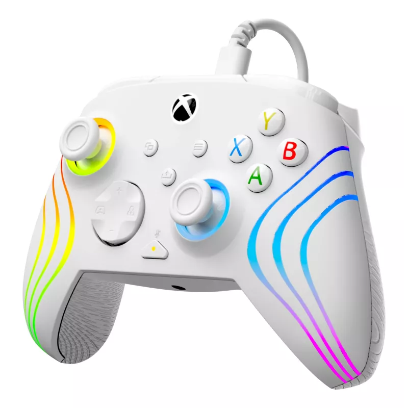 Gamepad Turtle Beach Afterglow Wave balta USB PC Xbox Series S X
