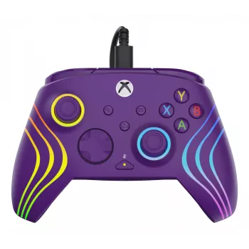 Gamepad Turtle Beach Afterglow Wave violeta USB PC Xbox Series X