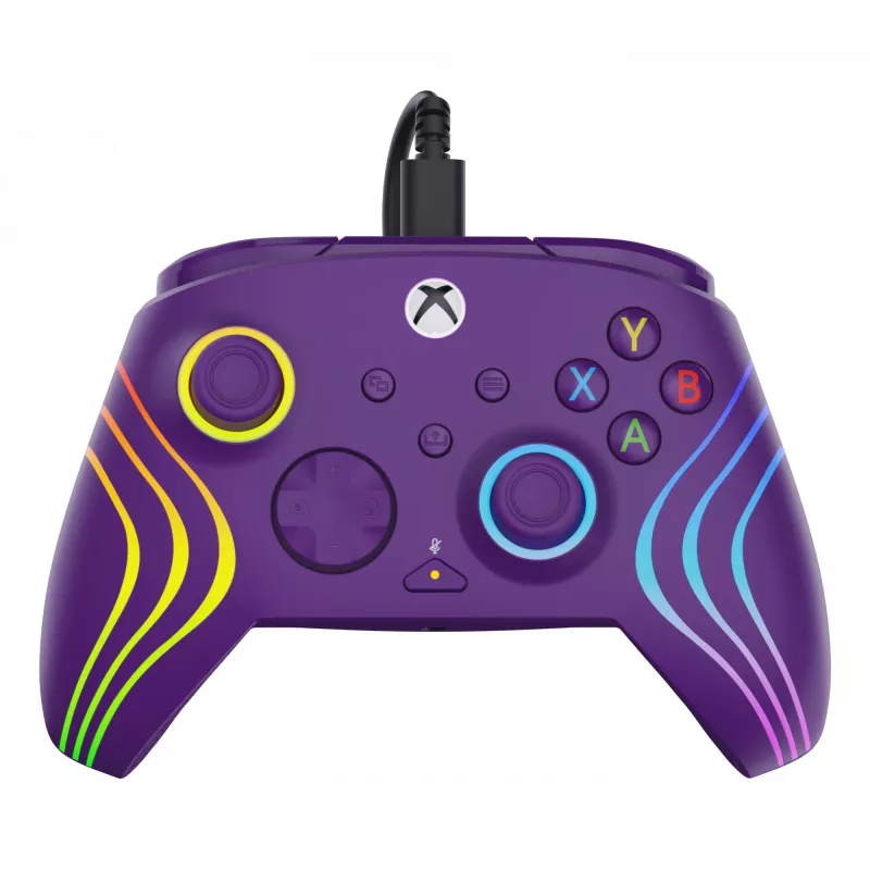 Gamepad Turtle Beach Afterglow Wave violeta USB PC Xbox Series X