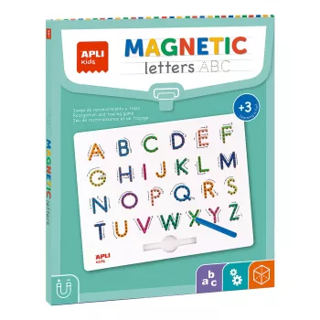 Magnētiskā tāfele agipa Magnets ABC burtiem ar zilu irbuli – modelis 19263, viens gabals
