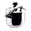 Nerūsējošā tērauda katls Taurus Classic Moments 6 L — piemērots indukcijas, gāzes un keramikas plītīm, ar vāku un vēsi pieskārienam rokturiem